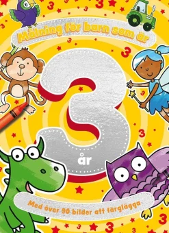 Målning för barn som är 3 år
