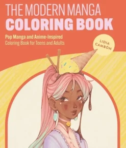 Modern Manga Coloring Book