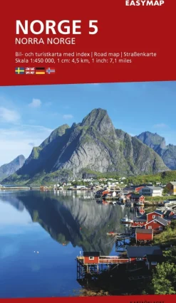 Norra Norge 5 EasyMap, 1:450 000