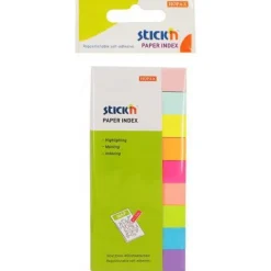 Notisflik Stick'n 50x12mm 9 färger Rainbow