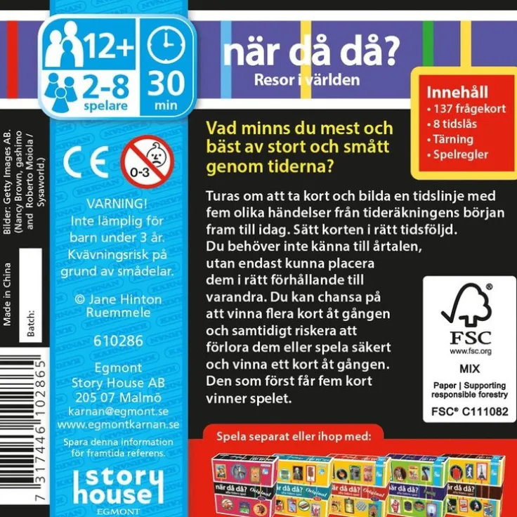 När då då? Pocket Resor i världen 2