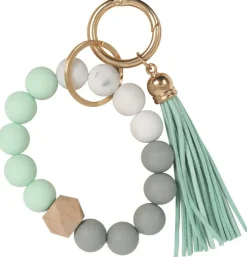 Nyckelring Kulor turkos