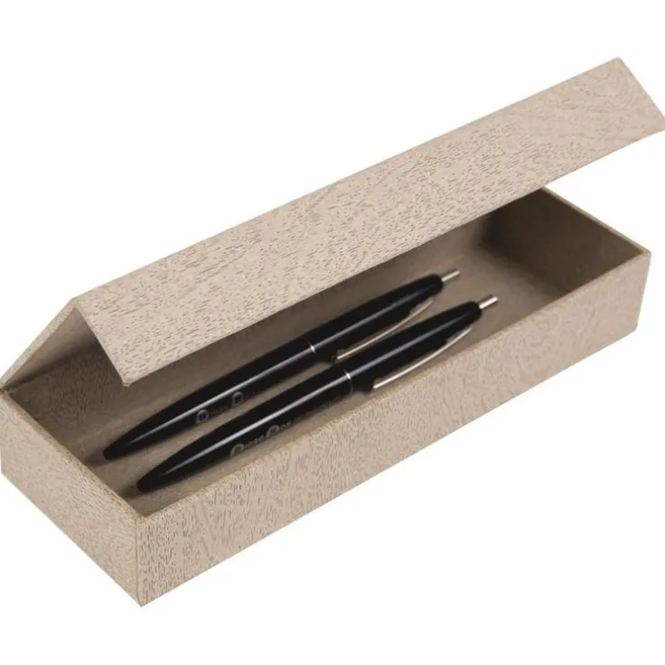 Pennbox Astrid trälaminat ljus ek