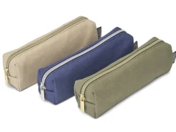 Pennfodral återvunnen canvas blå