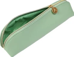 Pennfodral 19x4,8cm grön