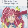 Pennset PITT Artist Pens Manga Shôjo Set
