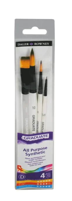 Pensel Graduate syntet 4 storlekar