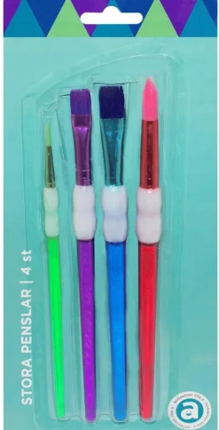 Penslar stora 4-pack