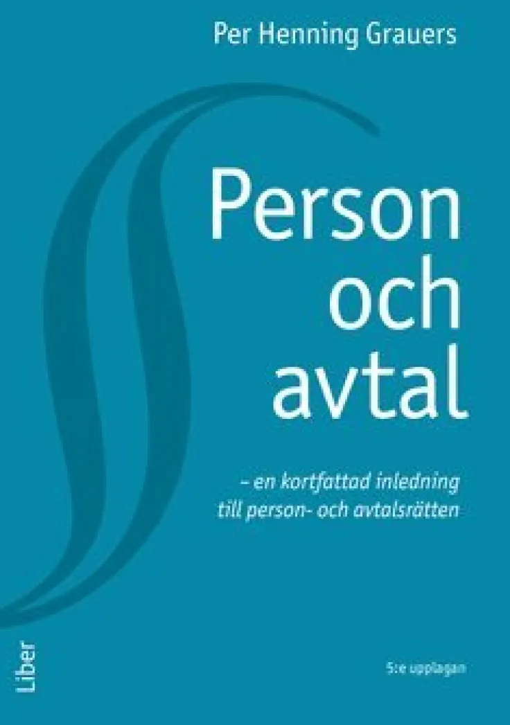 Person och avtal