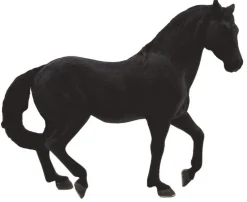 Plastfigur hingst andalusisk svart