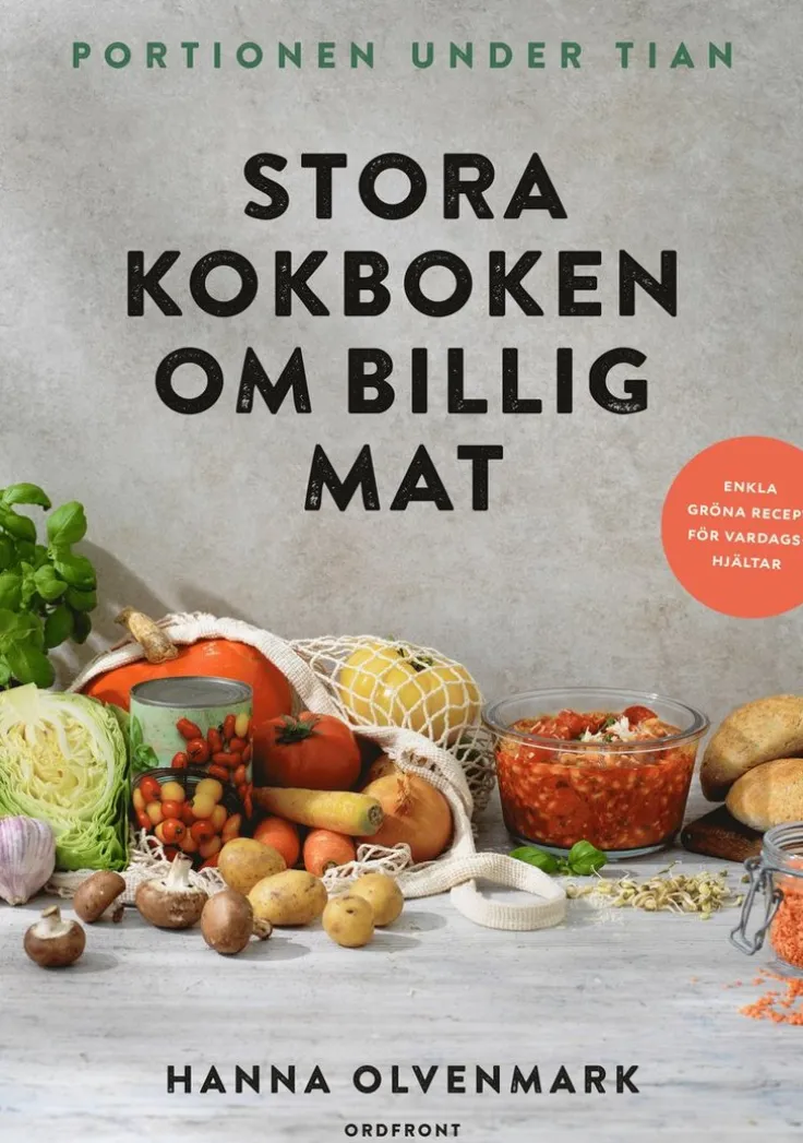 Portionen under tian : stora kokboken om billig mat