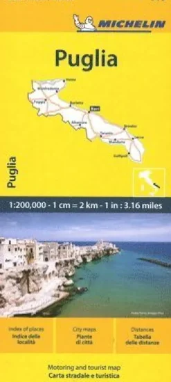 Puglia - Michelin Local Map 363