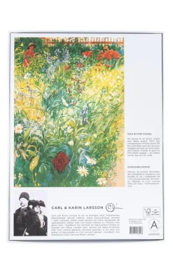 Pussel 1000 bitar - Carl och Karin Larsson : Sommarblommor
