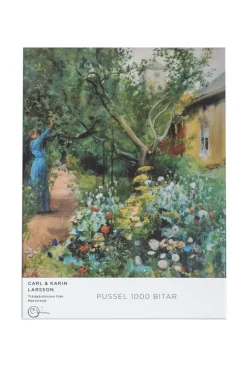 Pussel 1000 bitar - Carl och Karin Larsson : Trädgårdsscen från Marstrand