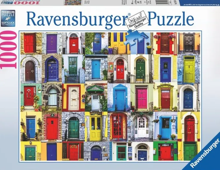 Pussel 1000 bitar - Doors of the World