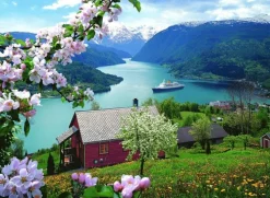 Pussel 500 bitar - Scandinavian Landscape