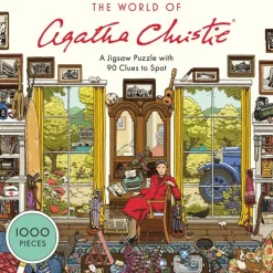 Pussel 1000 bitar - The World of Agatha Christie