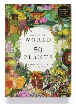Pussel 1000 bitar Around the World in 50 Plants