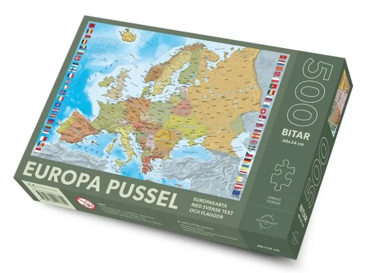 Pussel 500 bitar Europa