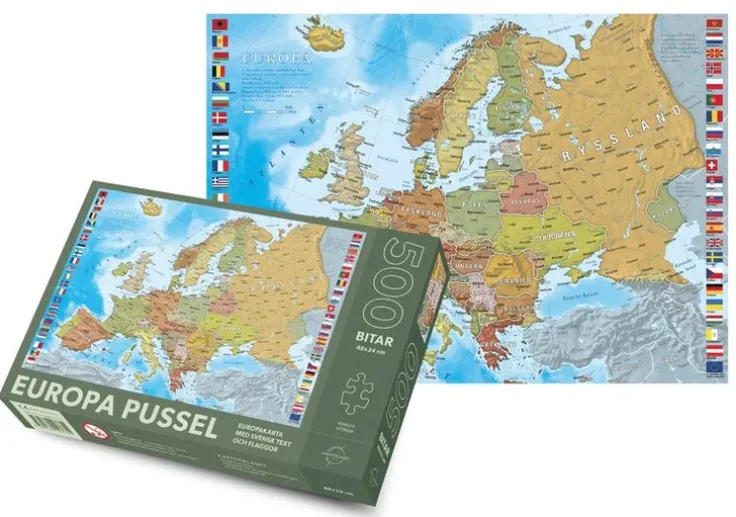 Pussel 500 bitar Europa