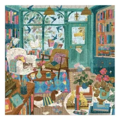 Pussel 500 bitar folierade Bookshop Afternoon