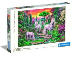 Pussel 2000 bitar Garden unicorns High Quality Collection