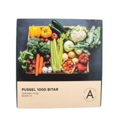 Pussel 1000 bitar Grönsaker i korg