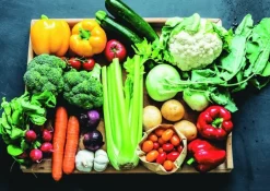 Pussel 1000 bitar Grönsaker i korg