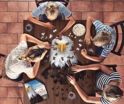 Pussel 300 bitar Head Shaped - I am Eagle