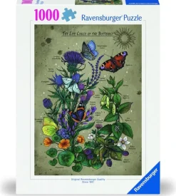 Pussel 1000 bitar Lifecircle Butterfly
