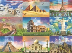 Pussel 200 bitar Monuments Of The World