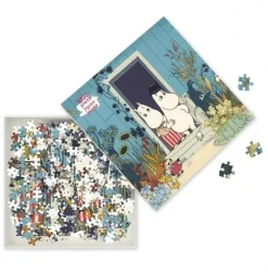 Pussel 1000 bitar Moomins on the Riviera