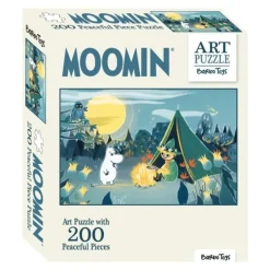 Pussel 200 bitar Mumin Art Puzzle blå