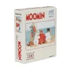 Pussel 200 bitar Mumin Art Puzzle röd
