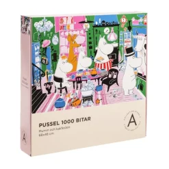 Pussel 1000 bitar Mumin och kakfesten