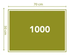 Pussel 500 bitar Peace Puzzle Peaceful Wind