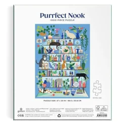 Pussel 1000 bitar Purrfect Nook