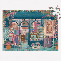 Pussel 1000 bitar Stitch by Stitch