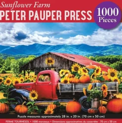 Pussel 1000 bitar Sun Flower Farm