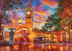 Pussel 1000 bitar Sunset At Parliament Square