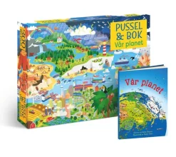 Pussel & bok: Vår planet