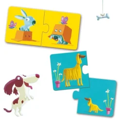 Pussel duo - motsatser