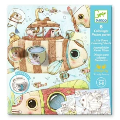 Pyssel färgläggning Malos resa