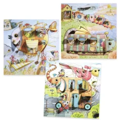 Pyssel färgläggning Malos resa