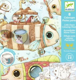 Pyssel färgläggning Malos resa