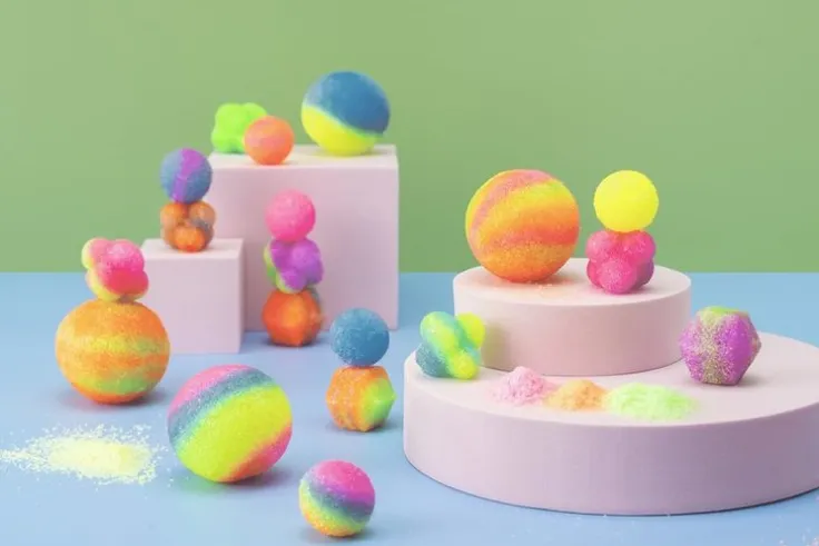 Pysselkit Studsbollar stor