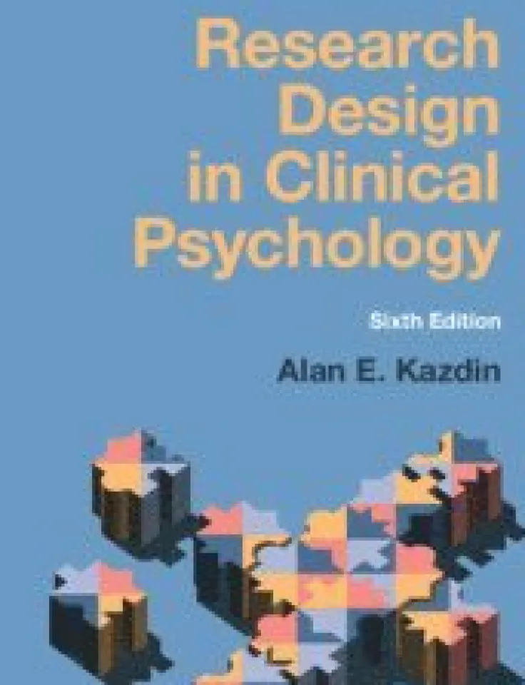 Research Design in Clinical Psychology