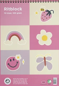 Ritblock A4 Sommar