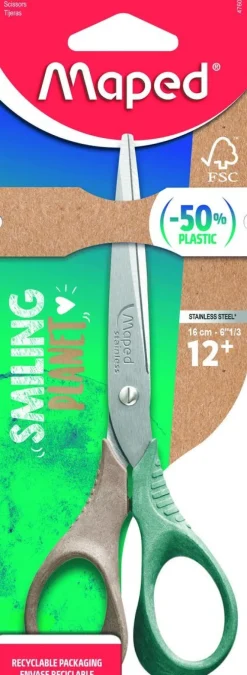 Sax 16cm Shape Smiling Planet FSC 50% Bio