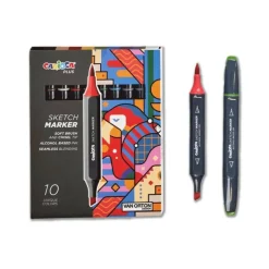 Sketch marker 10 färger